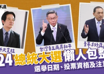 2024總統政見發表會懶人包》日期、直播、逐字稿、政見整理
