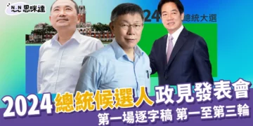 2024總統政見發表會》第一場逐字稿，第一輪至第三輪