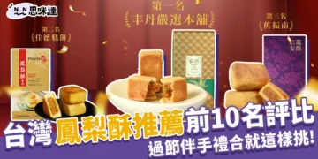 台灣鳳梨酥伴手禮不敗原因！盤點全台5間最好吃鳳梨酥名單！