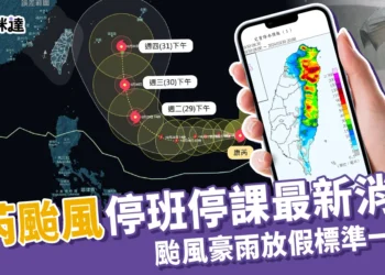 即時更新/康芮颱風停班停課最新消息！放颱風假4標準整理