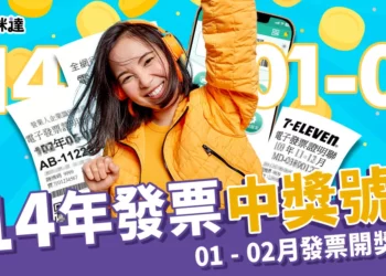 【發票兌獎】114 年 1 - 2月統一發票中獎號碼