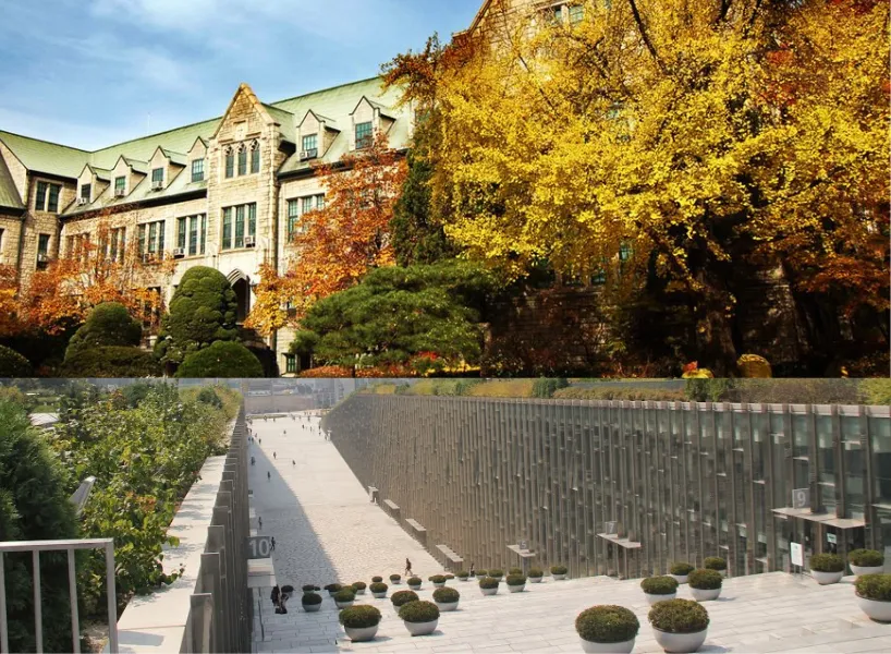 首爾賞楓景點:梨花女子大學
