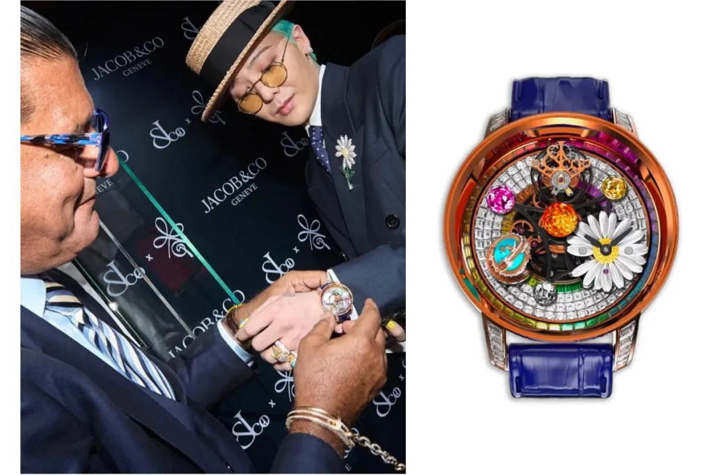 GD權志龍 Jacob & Co. × PEACEMINUSONE聯名款手錶