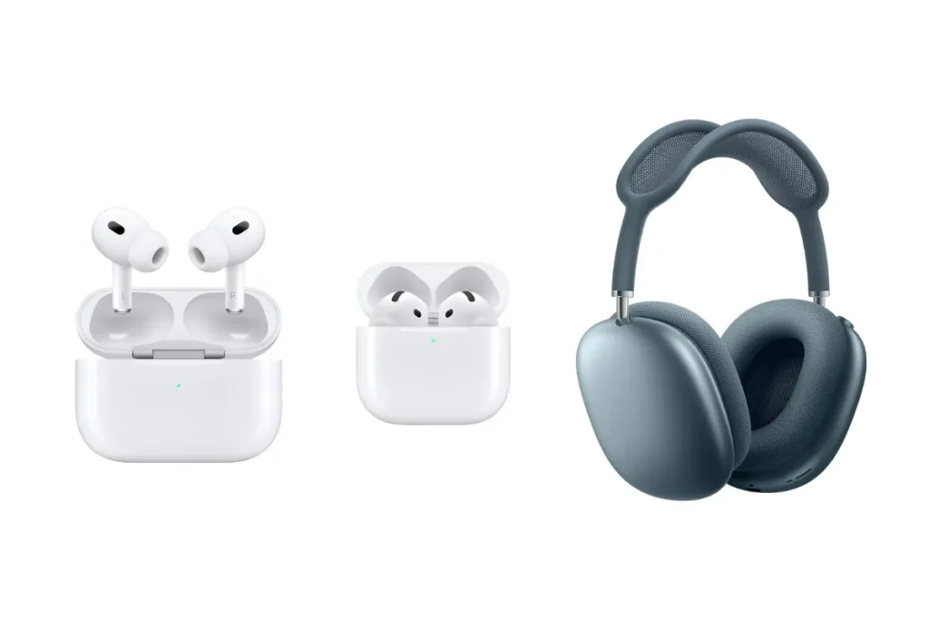 蘋果品牌耳機比較：AirPods Pro、AirPods、AirPods Max