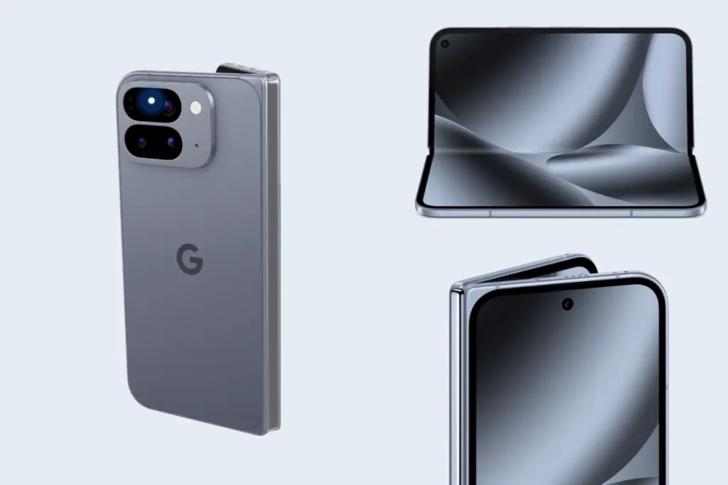 Google Pixel 10 Pro Fold 顏色:月岩灰