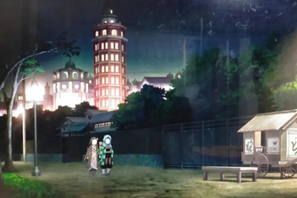 淺草 凌雲閣/吾妻座動漫場景對照