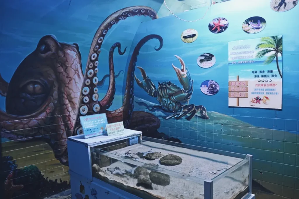 高雄澄清湖海洋奇珍園:觸摸池