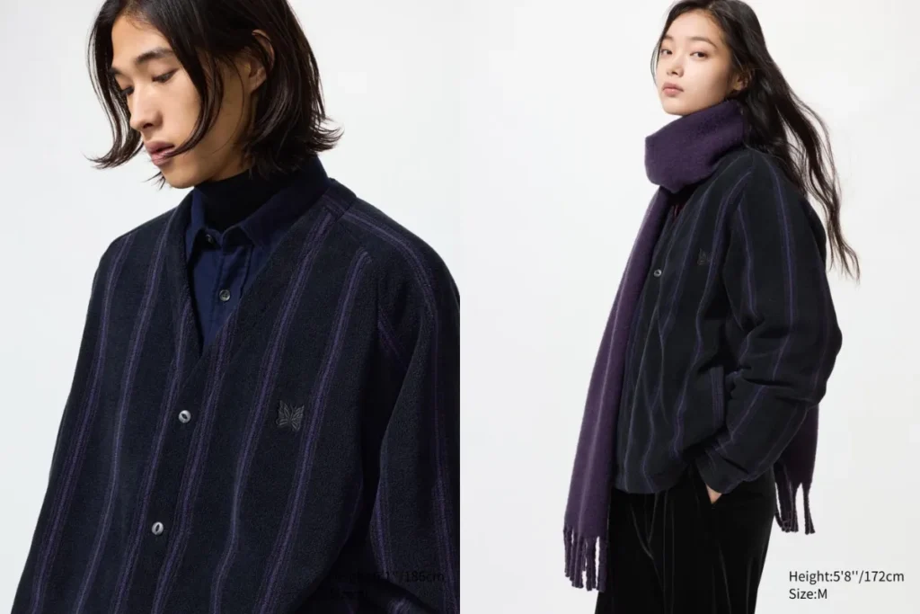 UNIQLO x NEEDLES 聯名刷毛開襟外套