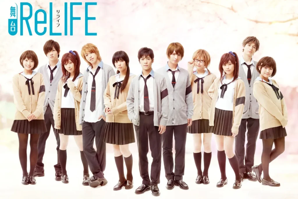 小野賢章在舞台劇《ReLife》中飾演主角海崎新太