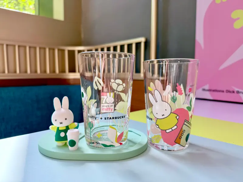 星巴克 miffy 米飛兔聯名系列