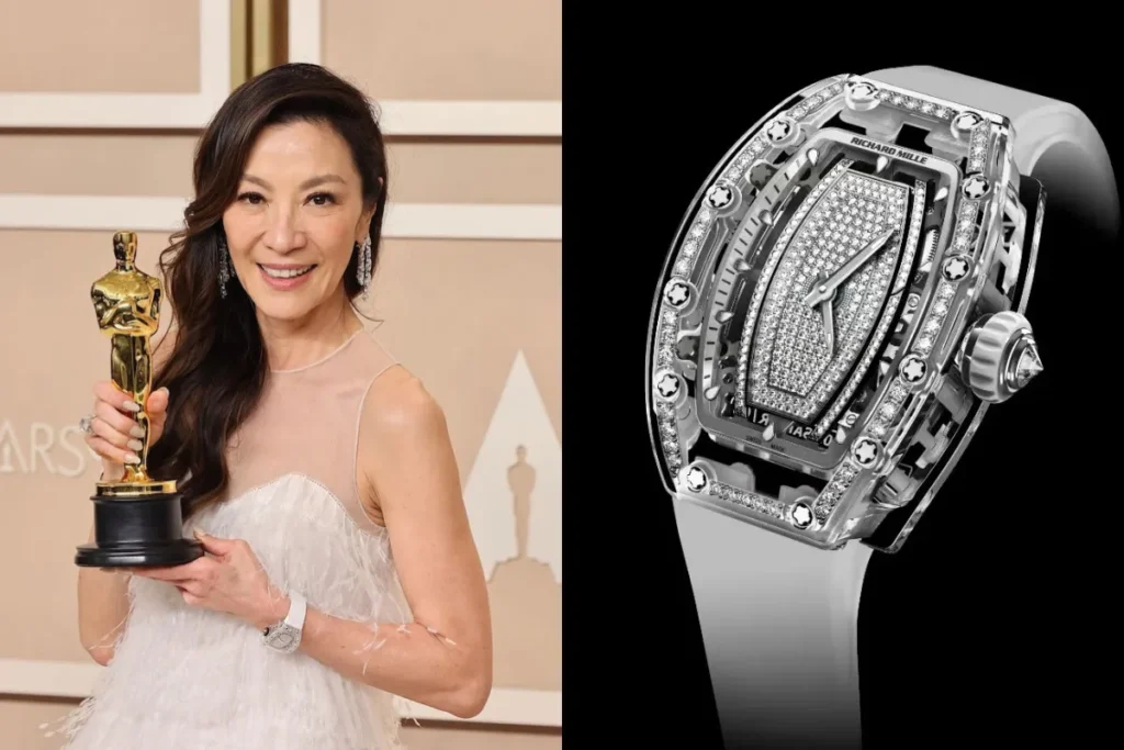 Michelle Yeoh 楊紫瓊配戴 Richard Mille RM 07-02