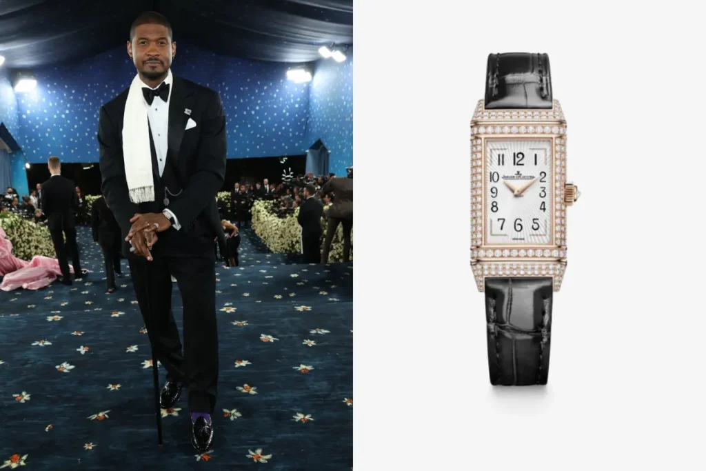 Usher 亞瑟小子配戴 Jaeger-LeCoultre Reverso One Duetto