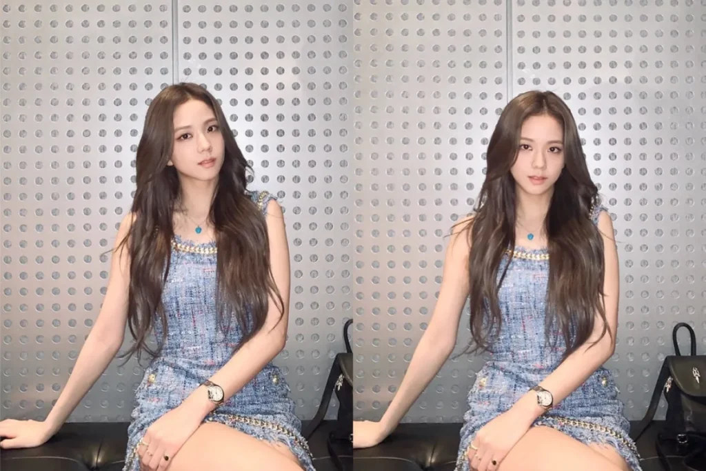 Jisoo 戴 Cartier Ballon Bleu / 圖片取自網路