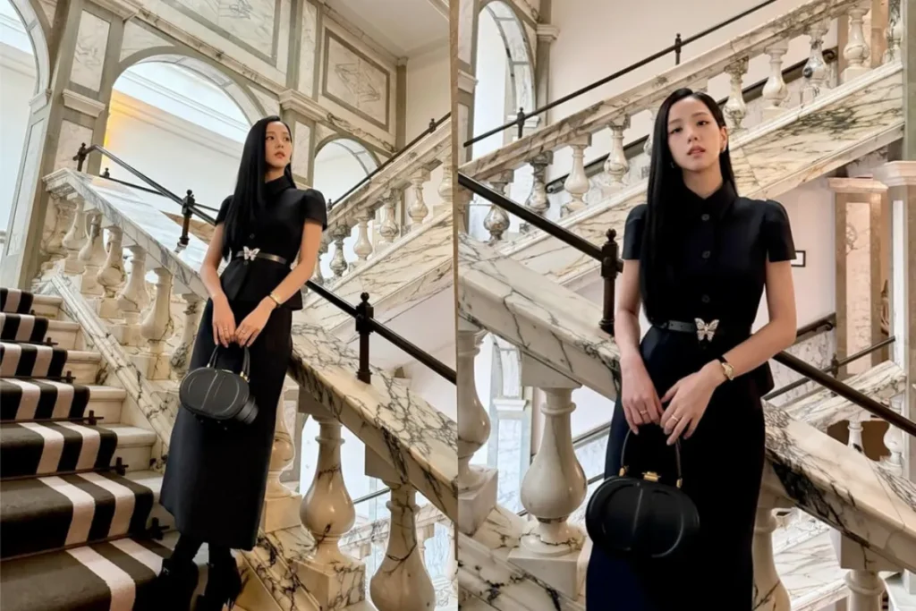 Jisoo 戴 Cartier Crash / 圖片取自網路