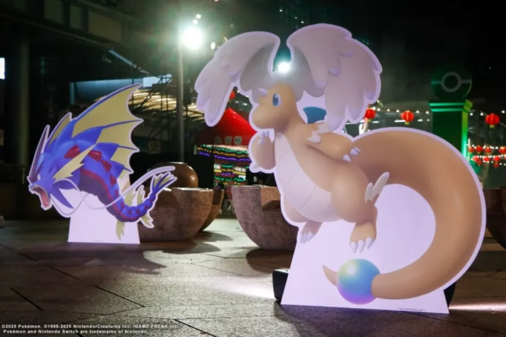 20隻Pokémon打卡點在 101 水舞廣場