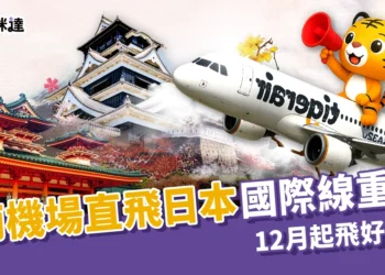 台南機場直飛日本國際線重啟！12月起飛熊本、沖繩好方便