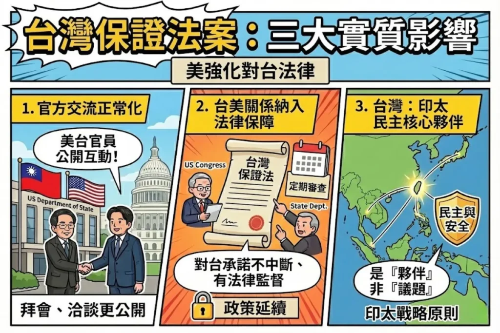 台灣保證實施法案影響