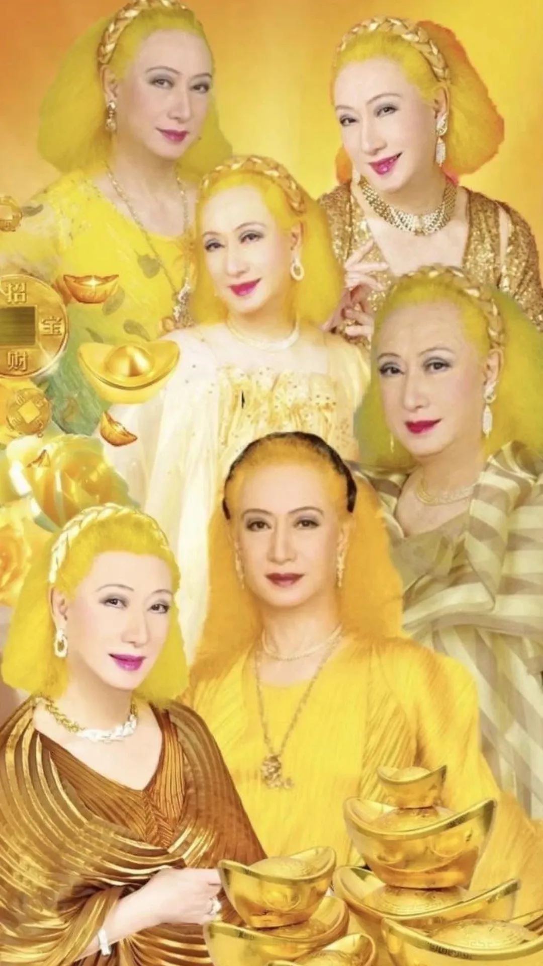 招財桌布:美輪明宏