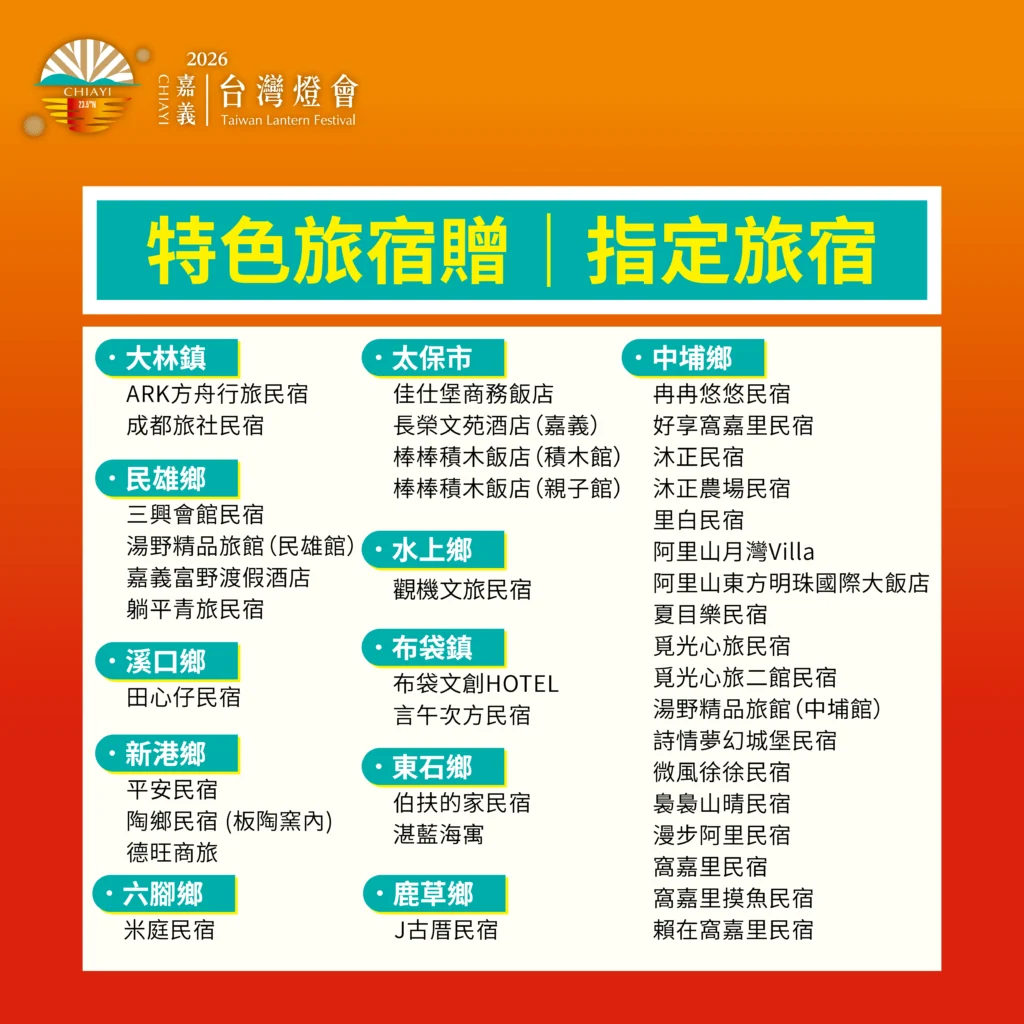 嘉義燈會瑪利歐提燈住宿加碼