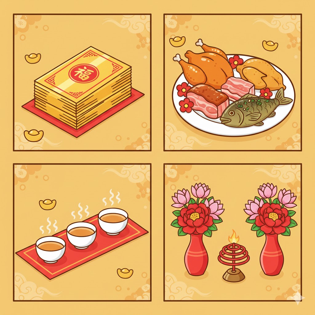 初九拜天公供品
