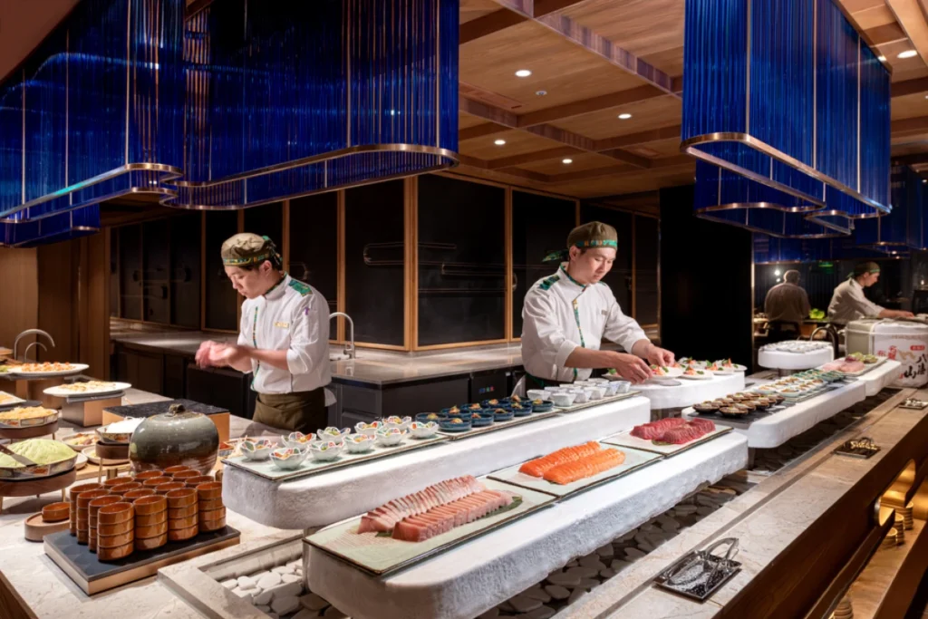台中漢神洲際購物廣場餐廳有島語Buffet、名人坊