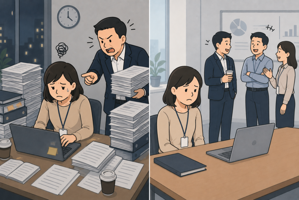 不合理的工作量分配，也會被視為職場霸凌
