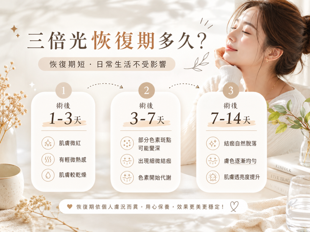 三倍光恢復期