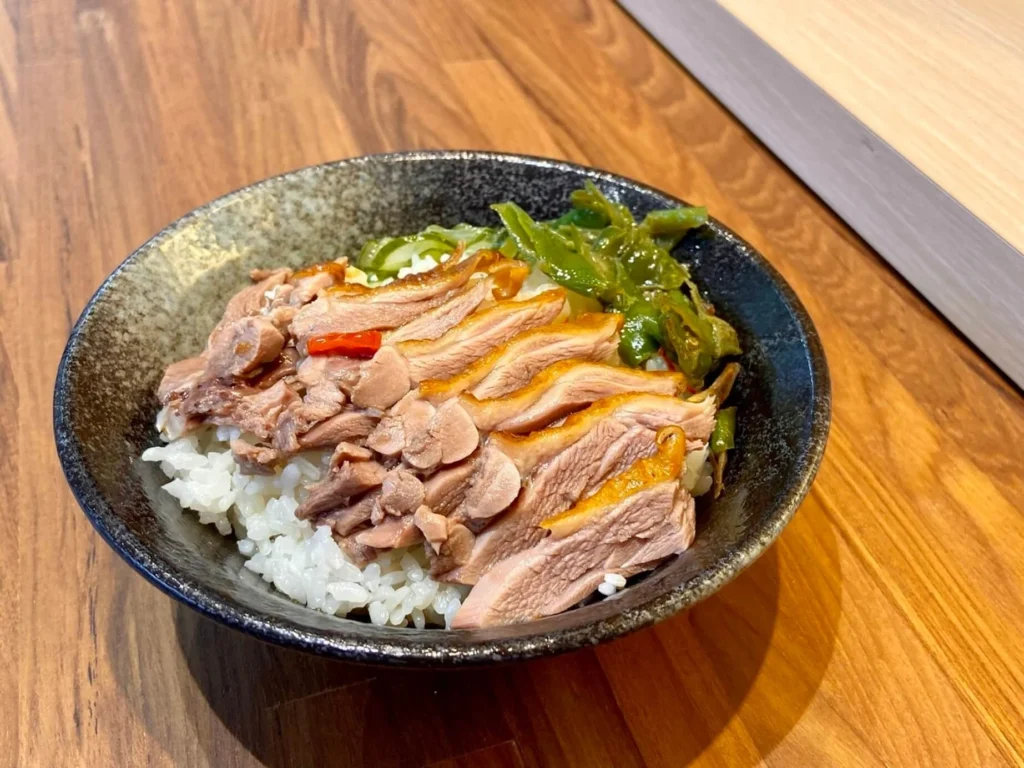 2026 必比登名單：竹記冬菜鴨的鴨肉飯。