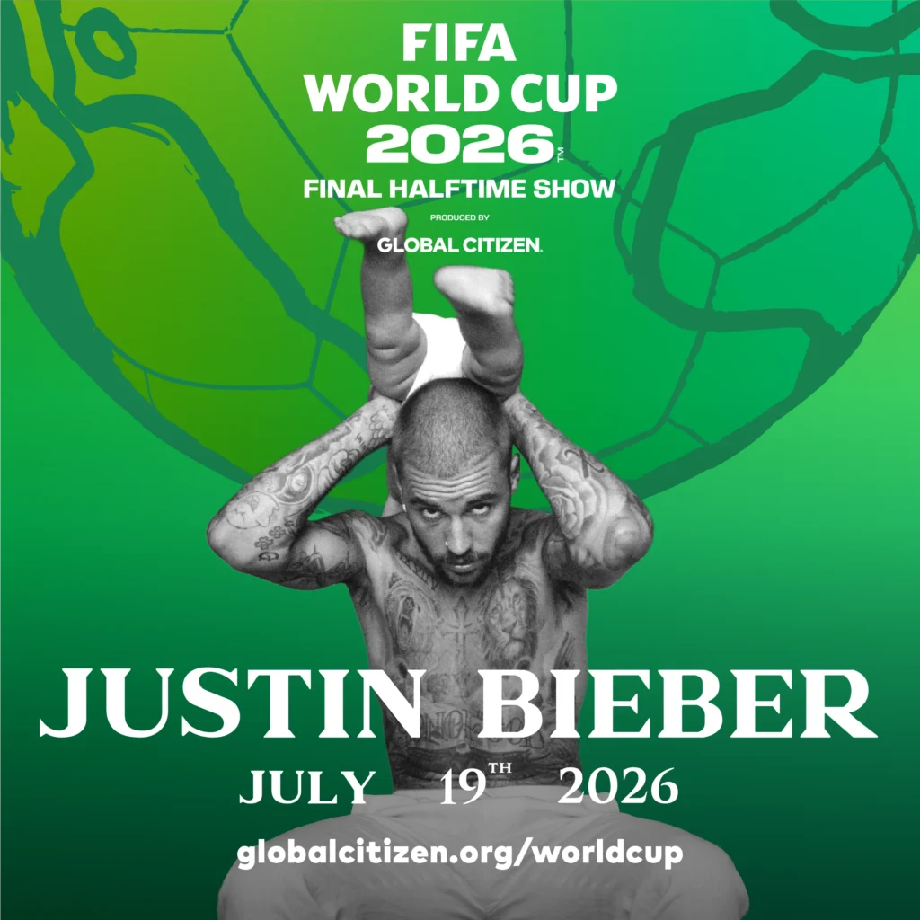 2026 世界盃決賽中場秀演出名單：Justin Bieber