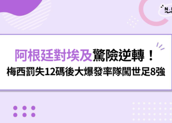 阿根廷對埃及3：2驚天逆轉！梅西罰失12碼後大爆發率隊闖世足8強